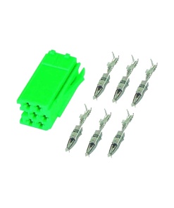 CONECTOR MINI ISO VERDE