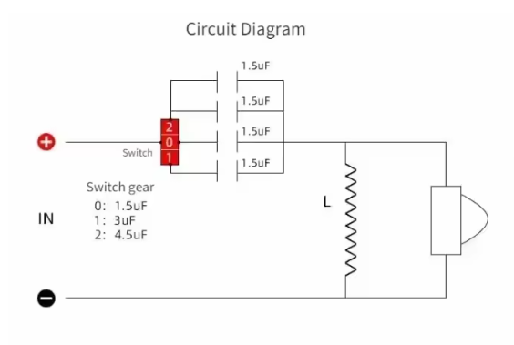 FILTRO PASO ALTOS 3KHZ 100W PARA TWEETERS - Imagen 2