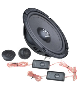 Altavoces Ground Zero GZIC 650FX 6,5" 100WRMS 4R 2 vías separadas