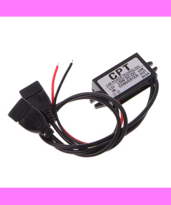 CONVERTIDOR 12V A 2 USB 5V 3A