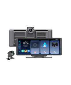 Pantalla universal 10.26" Carplay + Android Auto + DVR + Cámara parking