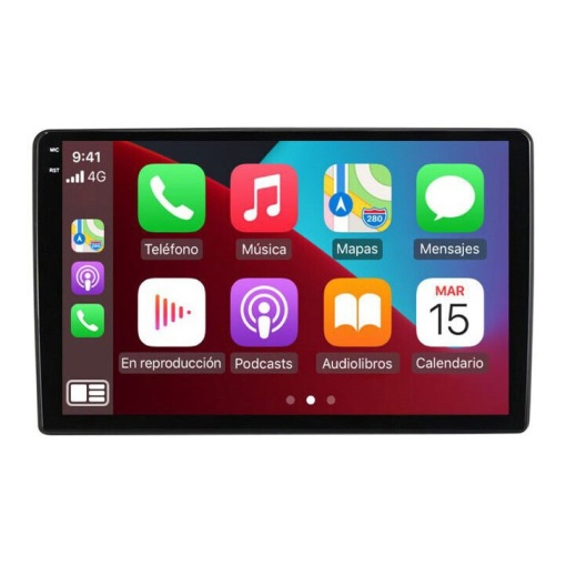 Radio Android 9" 6+128GB Con CarPlay/Android Auto Wireless Para Fiat Ducato, Citroen Jumper 2, Peugeot Boxer 2 (2011-2022)