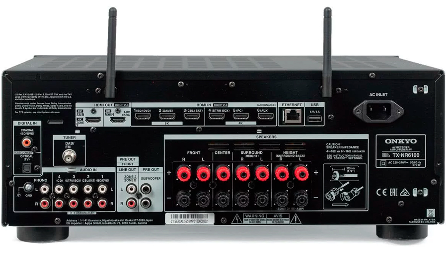 Onkyo TX-NR6100 - Imagen 3