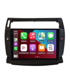 Kit de instalacion para pantalla de 9" en Citroen C4 (2004-2010) Negro