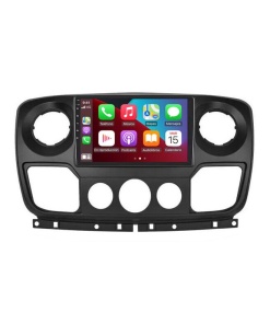 Kit de instalacion para pantalla de 10" en Renault Master, Nissan NV400, Opel Movano (desde 2010)