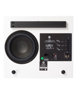 SUBWOOFER DLS FLATSUB MIDI BLANCO SATINADO