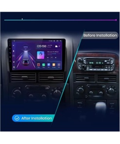 Kit de instalacion para pantalla de 9" en Jeep, Chrysler y Dodge