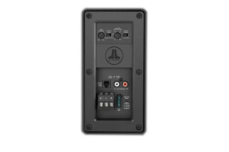 CAJON AUTOAMPLIFICADO CON DOBLE SUBWOOFER JL AUDIO 8W3 8" 500W RMS - Imagen 3