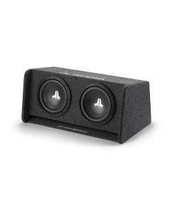 CAJON CON DOBLE SUBWOOFER JL AUDIO 10W0V3 10" 600W RMS 2 OHMIOS