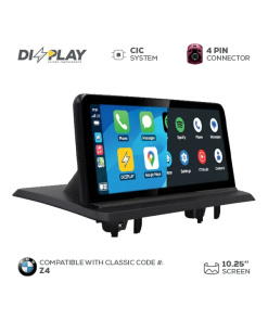 Pantalla multimedia ZZ2 de 10,25" para BMW Z4 (E89) 2009–2016 equipado con el sistema CIC