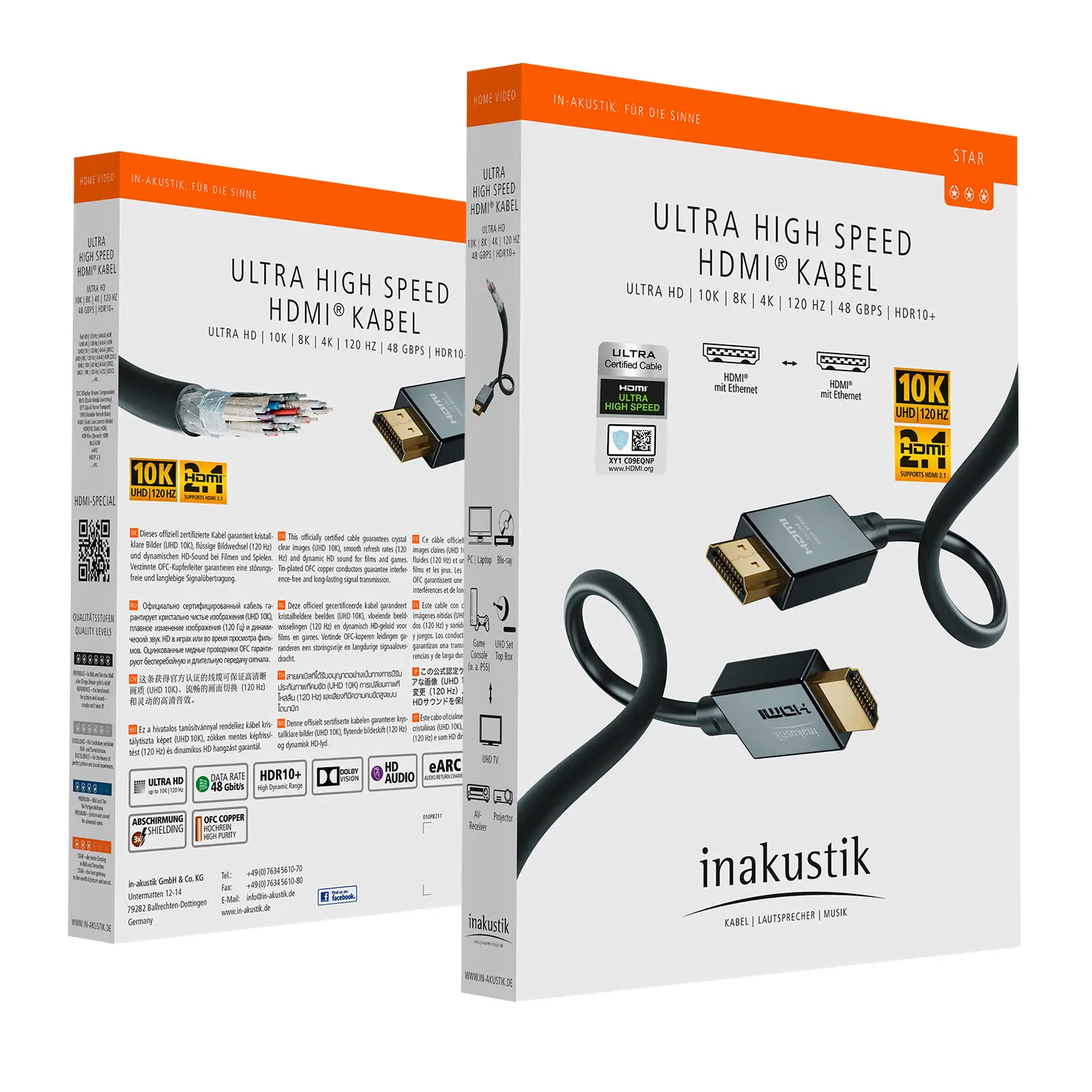 CABLE INAKUSTIK HDMI A HDMI 3 metros - Imagen 5