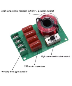 FILTRO PASO ALTOS 3KHZ 100W PARA TWEETERS