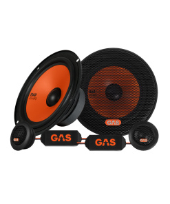 Altavoces GAS AUDIO 6,5" 80W RMS 4 Ohmios 2 vias separadas