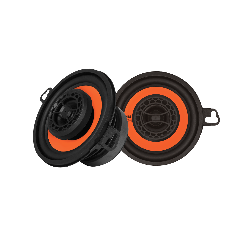 Altavoces GAS AUDIO 3,5" 50W RMS 4 Ohmios 2 vias coaxiales