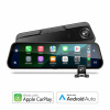 RETROVISOR DVR 9,66"+REAR CAM STEEL MATE S910 CON CARPLAY + ANDROID AUTO