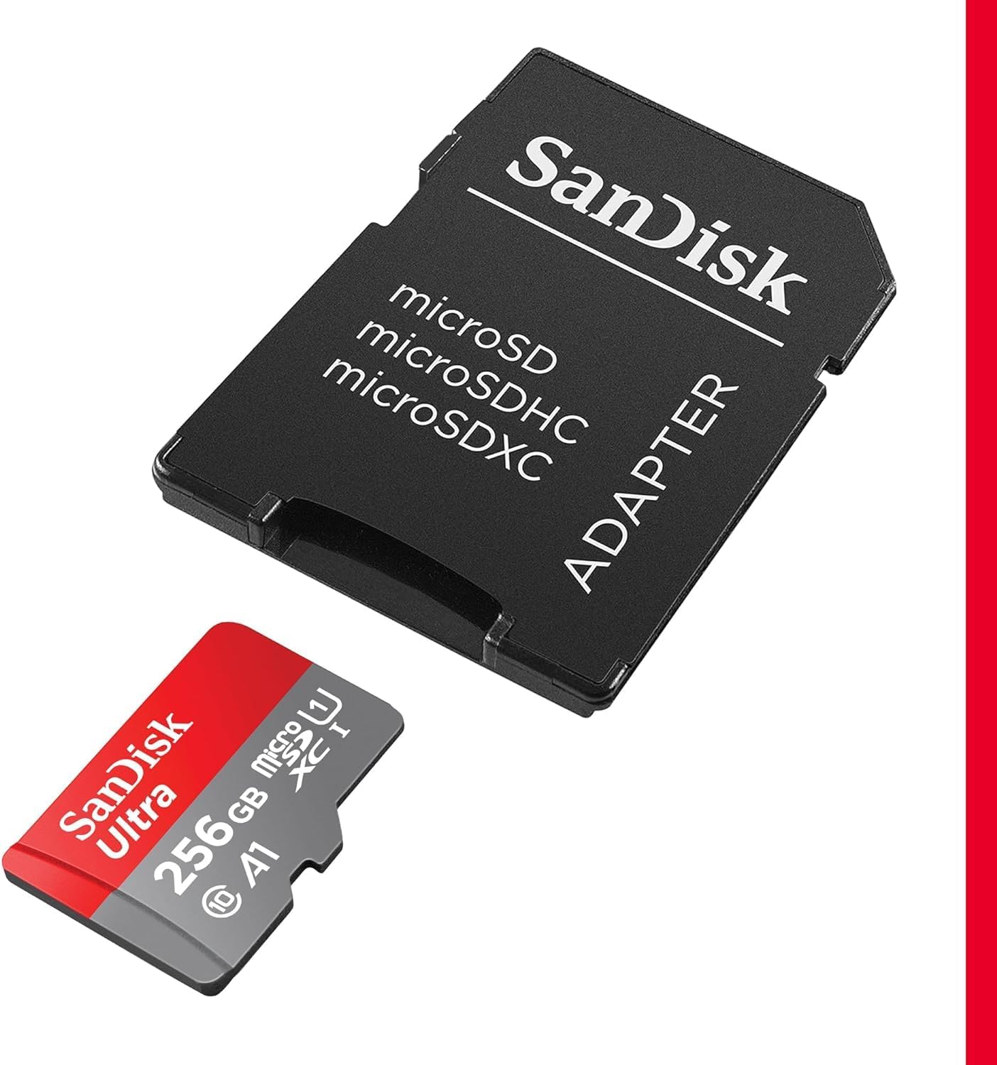 TARJETA MICRO SD 256GB SANDISK ULTRA CLASE 10 - Imagen 2