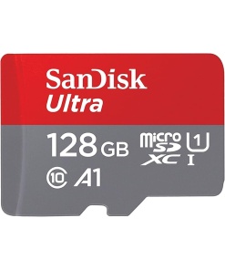 TARJETA MICRO SD 128GB SANDISK ULTRA CLASE 10
