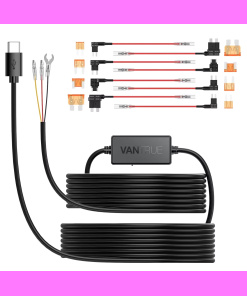 Cable de alimentación de 3 hilos para cámaras Vantrue
