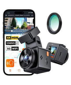 Cámara DVR Vantrue E1 PRO 4K con pantalla 1,5", Wifi y GPS