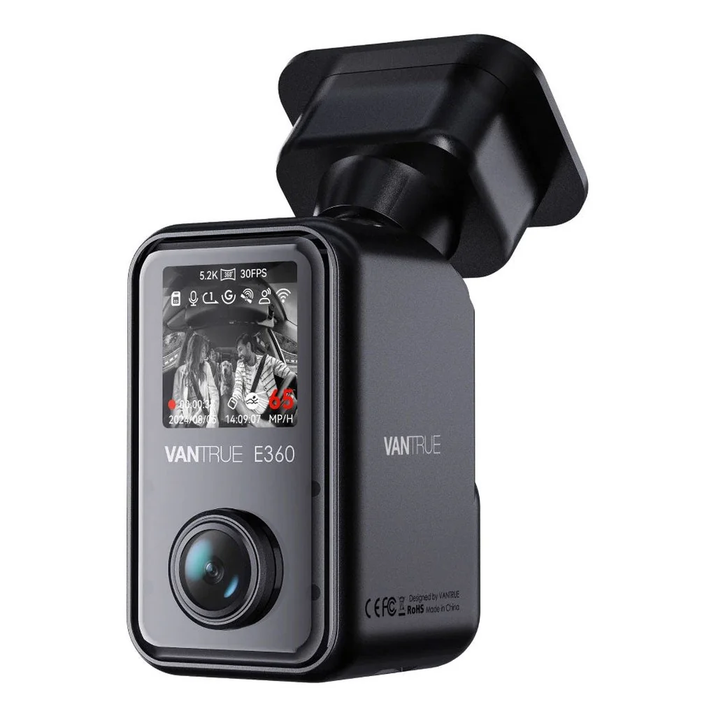 Cámara DVR Vantrue E360 5K con pantalla 1,54", 360º, Wifi y GPS - Imagen 8