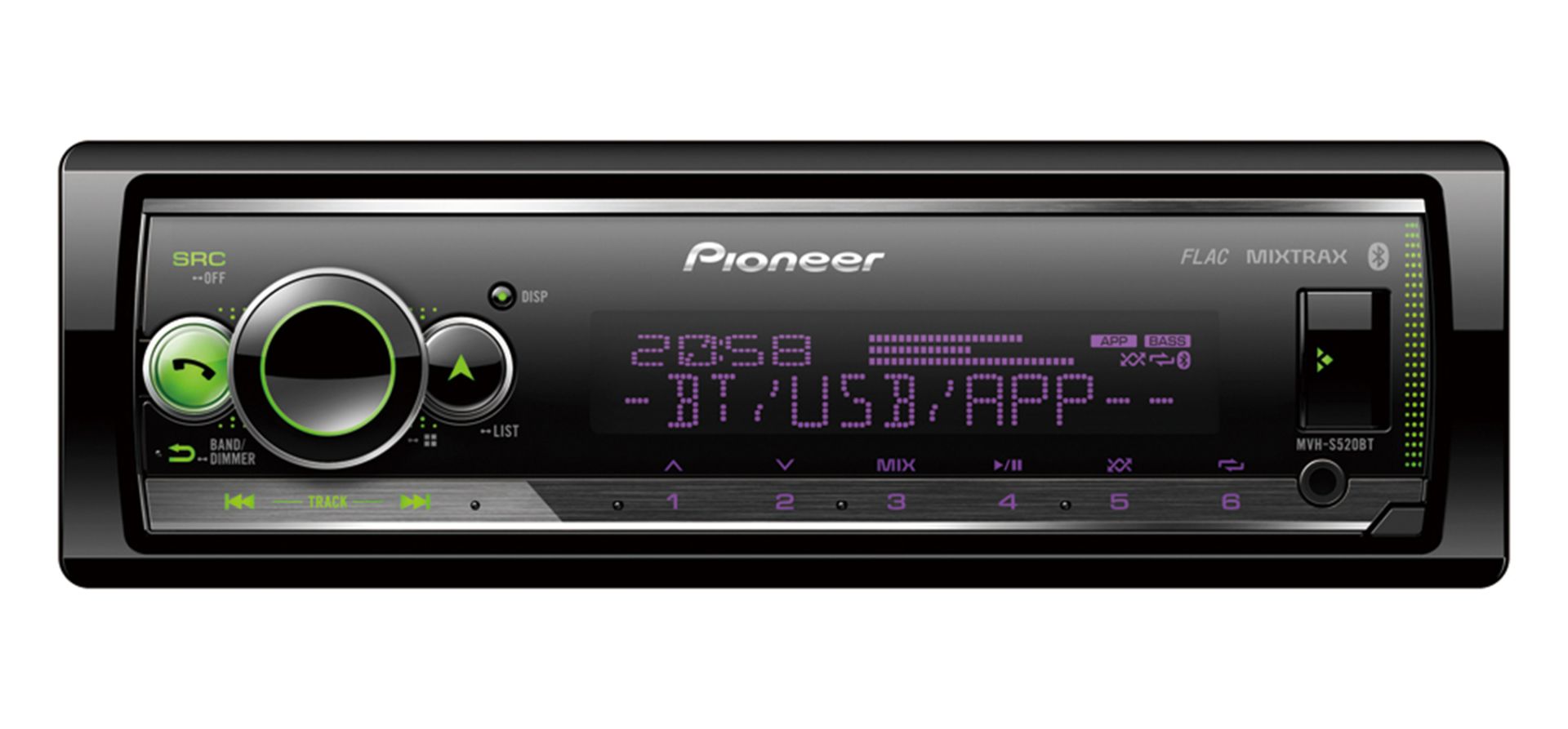 Radio con RDS Pioneer MVH-S520BT