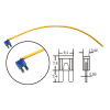MINI FUSIBLE 15A CON CABLE (UNIDAD)