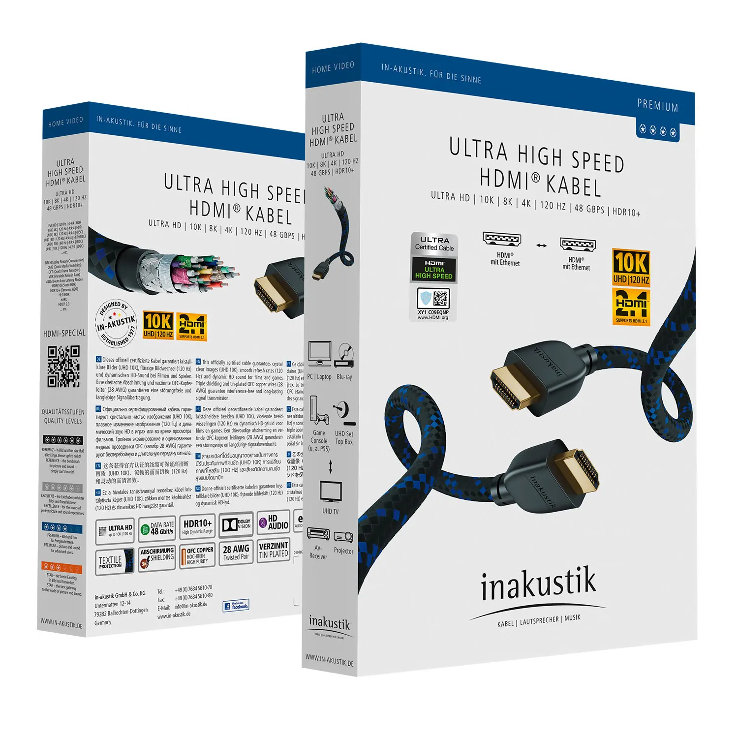 CABLE INAKUSTIK HDMI A HDMI 3 metros - Imagen 5