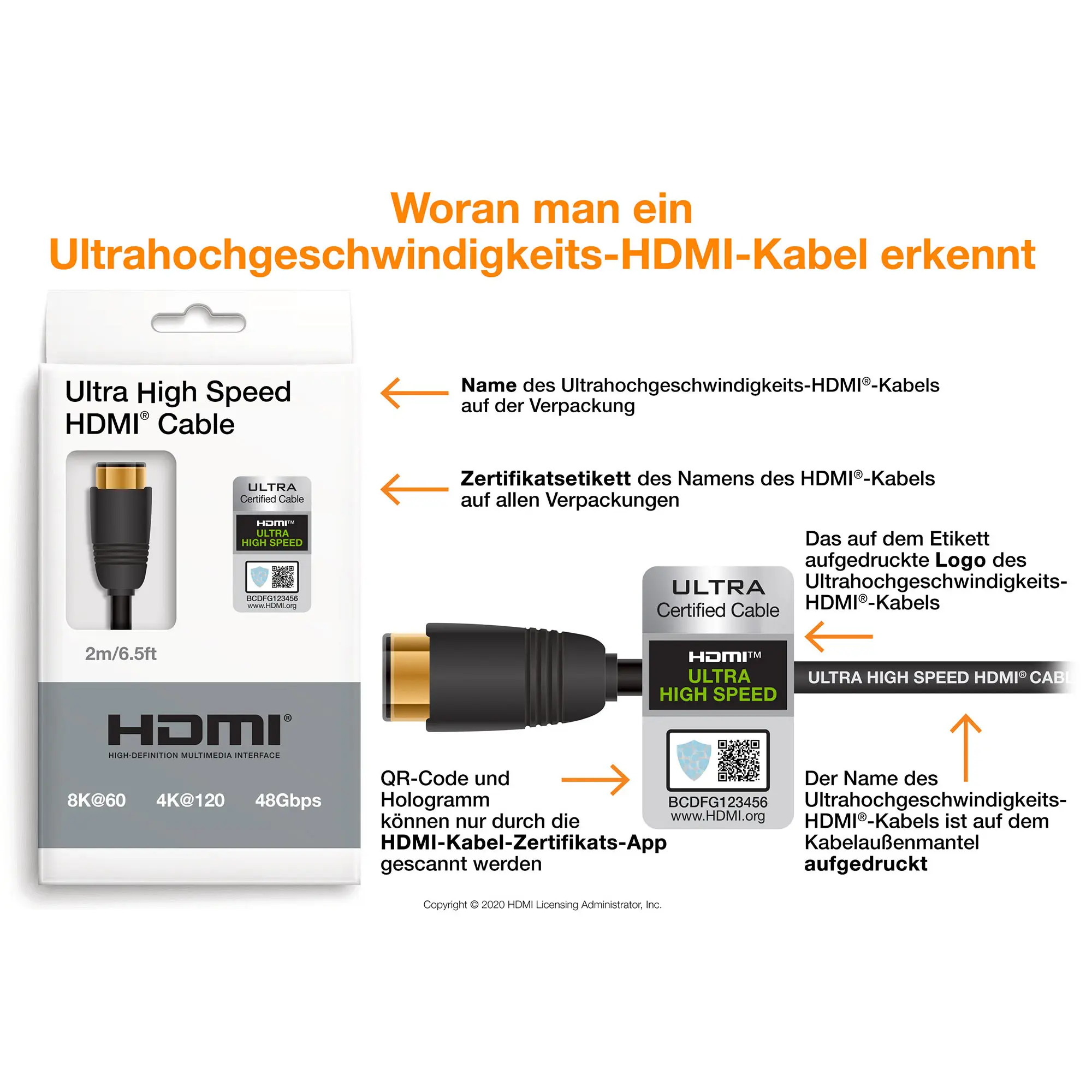CABLE INAKUSTIK HDMI A HDMI 3 metros - Imagen 4
