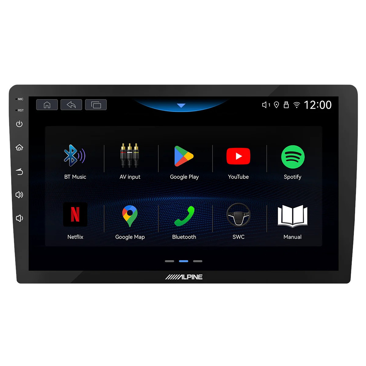 MONITOR 9" ALPINE INEAW409S CARPLAY-ANDROID AUTO - Imagen 2