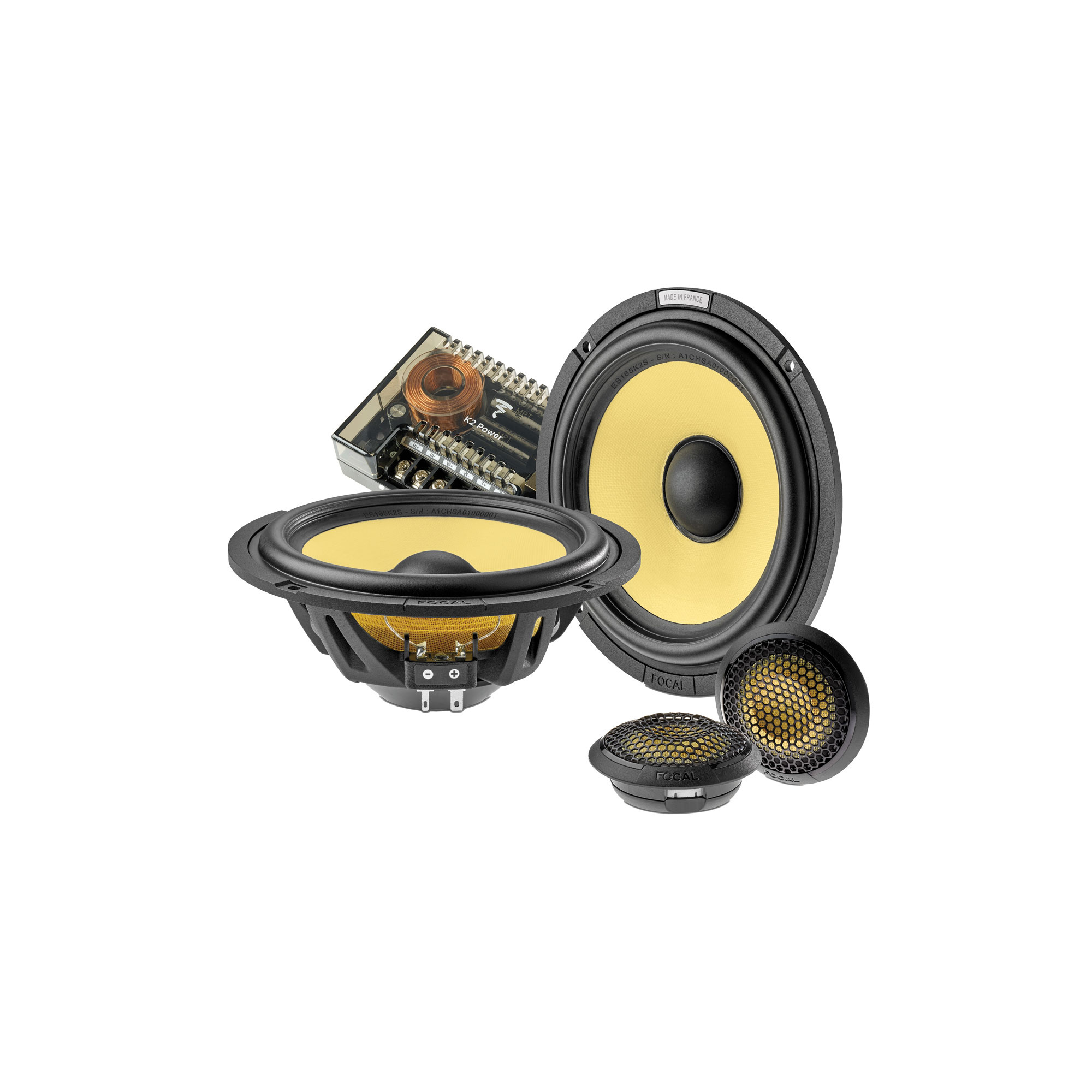 Altavoces Kit 2 vías separadas slim – 16,5cm Focal ES 165 K2S