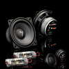 Altavoces Gladen Gamma 100.2 - 2 vias separadas 4" 80W RMS 3 Ohmios