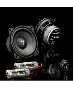 Altavoces Gladen Gamma 100.2 - 2 vias separadas 4" 80W RMS 3 Ohmios