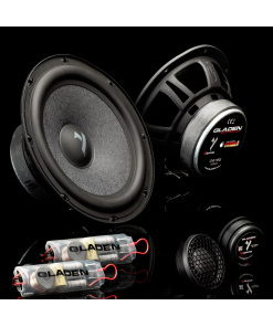 Altavoces Gladen Gamma 165.2 - 2 vias separadas 6,5" 100W RMS 3 Ohmios