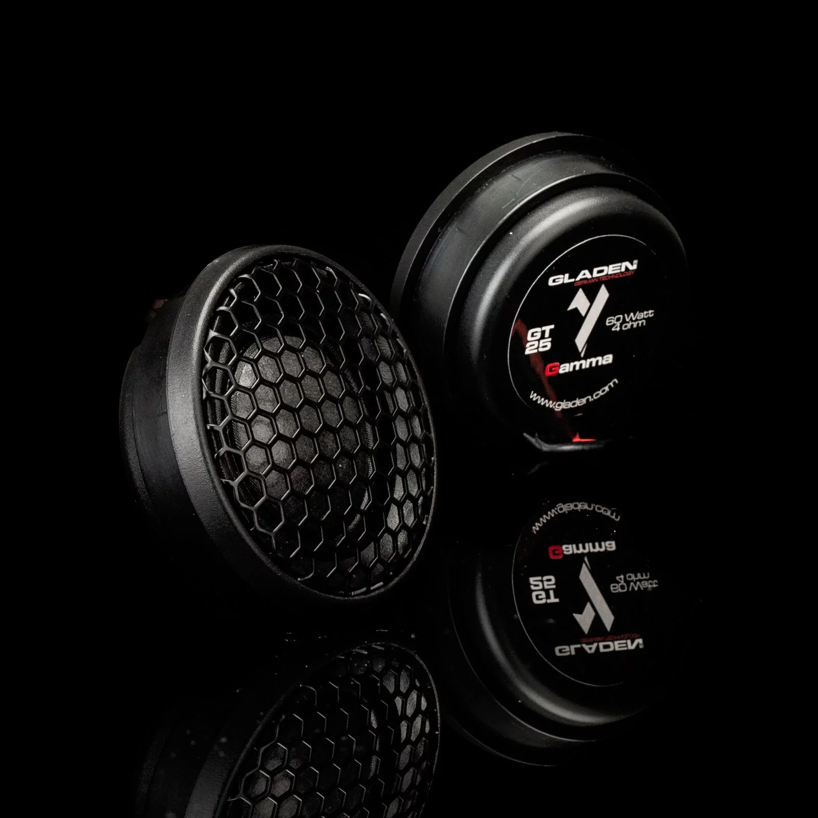 Altavoces Gladen Gamma GT25 - tweeters 25mm 4 Ohmios