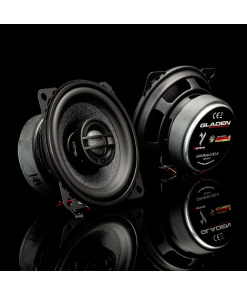 Altavoces Gladen Gamma GW100X - 2 vias coaxial 4" 80W RMS 3 Ohmios