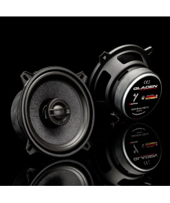Altavoces Gladen Gamma GW130X - 2 vias coaxial 5" 80W RMS 3 Ohmios