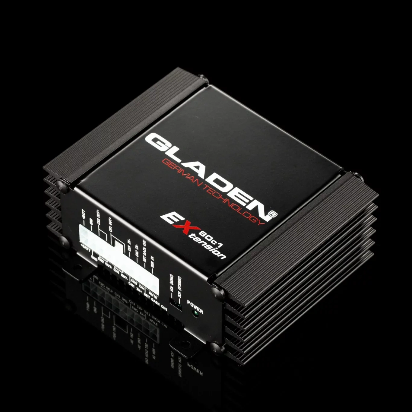 Amplificador 2 canales Gladen EX80C1