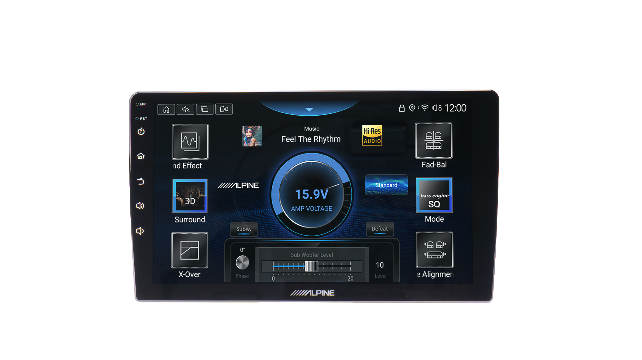 Pantalla multimedia Alpine INE-AX809 9" HD Android 13 8+256Gb 8 core 2Ghz Carplay + And. Auto wireless - Imagen 3