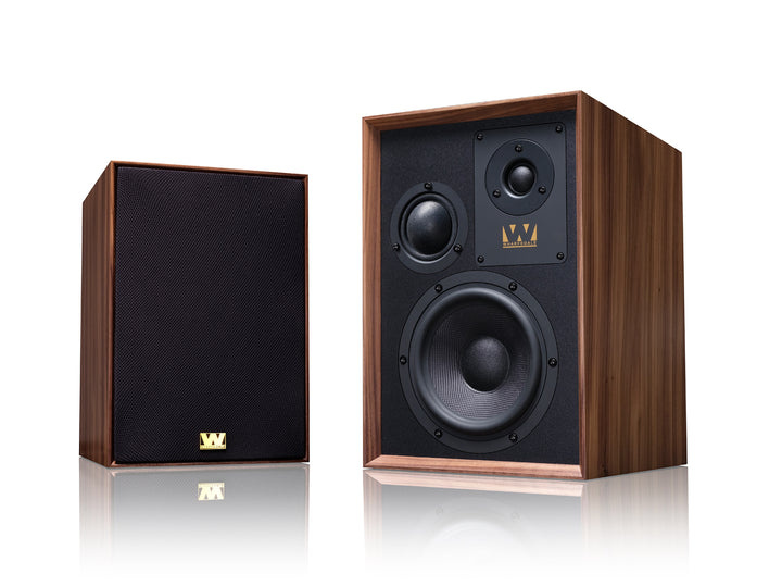 Pareja de altavoces Wharfedale Super Denton en acabado nogal